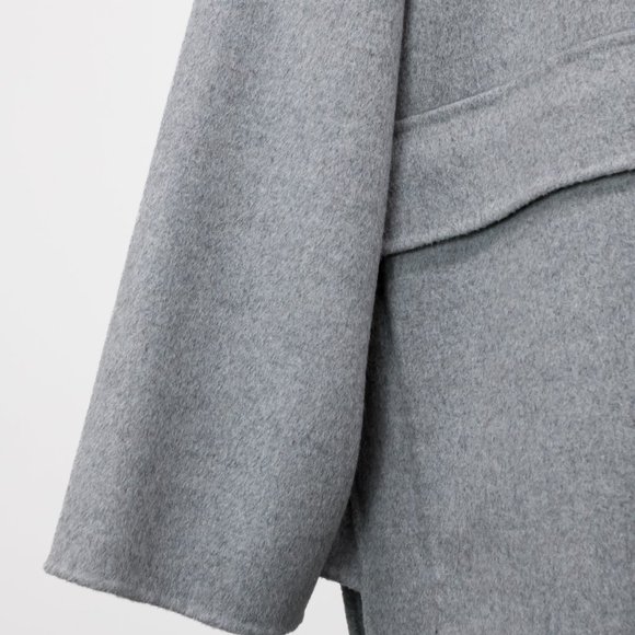 Sofie D’Hoore Candia Light Grey Hooded Coat - Picture 7 of 14